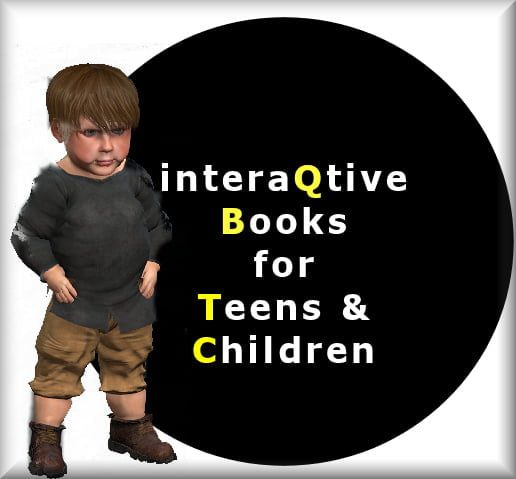 Interactive books for children and teens